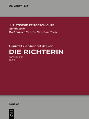 cover image of Die Richterin